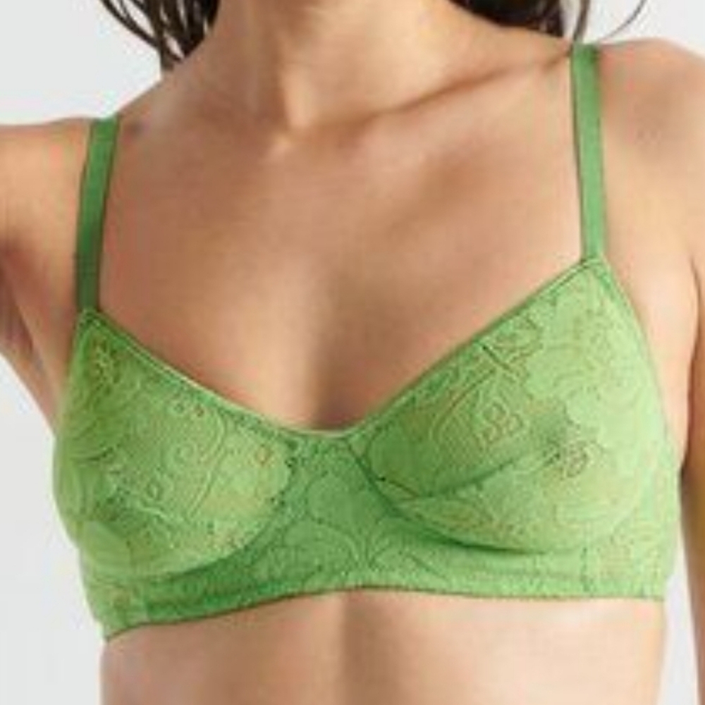ARAKS TAMARA BRALETTE / SZ: MEDIUM IN LIGHT GREEN